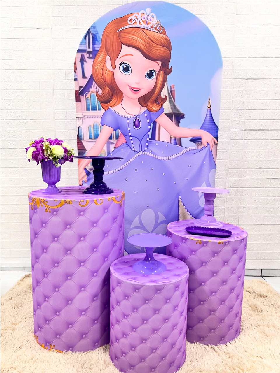 Kit Padrão Princesa Sofia - VIVAZ DECORAÇÕES - PEGUE E MONTE