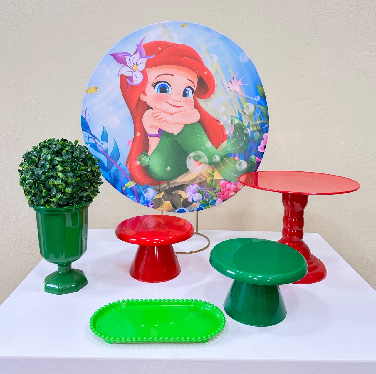 Mini Kit Pequena Sereia Baby - VIVAZ DECORAÇÕES - PEGUE E MONTE