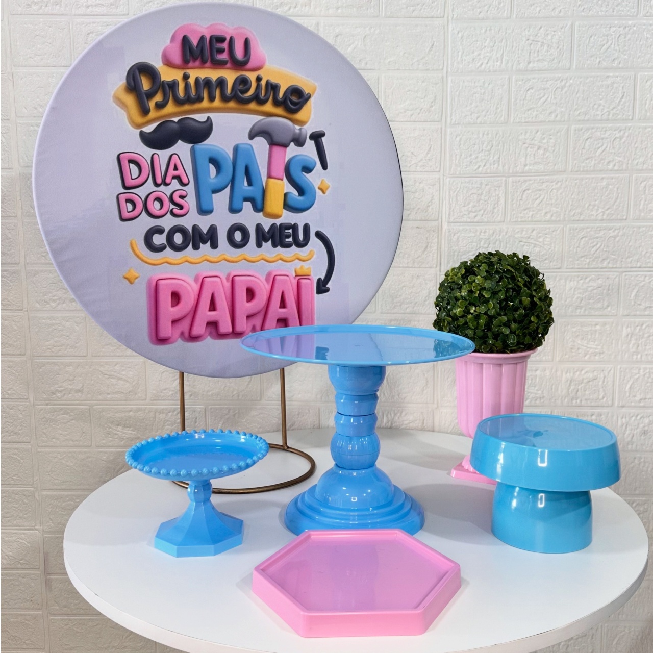 Mini Kit Dia dos Pais 1 - VIVAZ DECORAÇÕES - PEGUE E MONTE