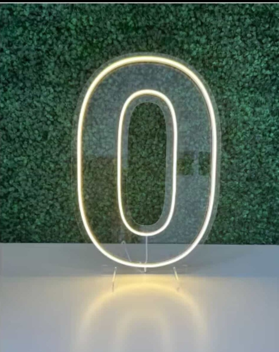 Led 50Cm (Nº 0)  - VIVAZ DECORAÇÕES - PEGUE E MONTE