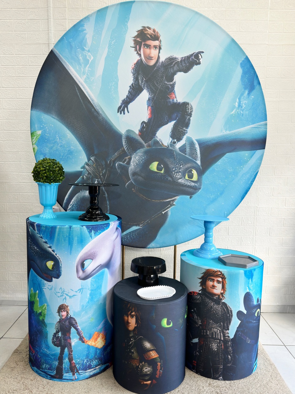 Kit Padrão Como Treinar Seu Dragão - VIVAZ DECORAÇÕES - PEGUE E MONTE