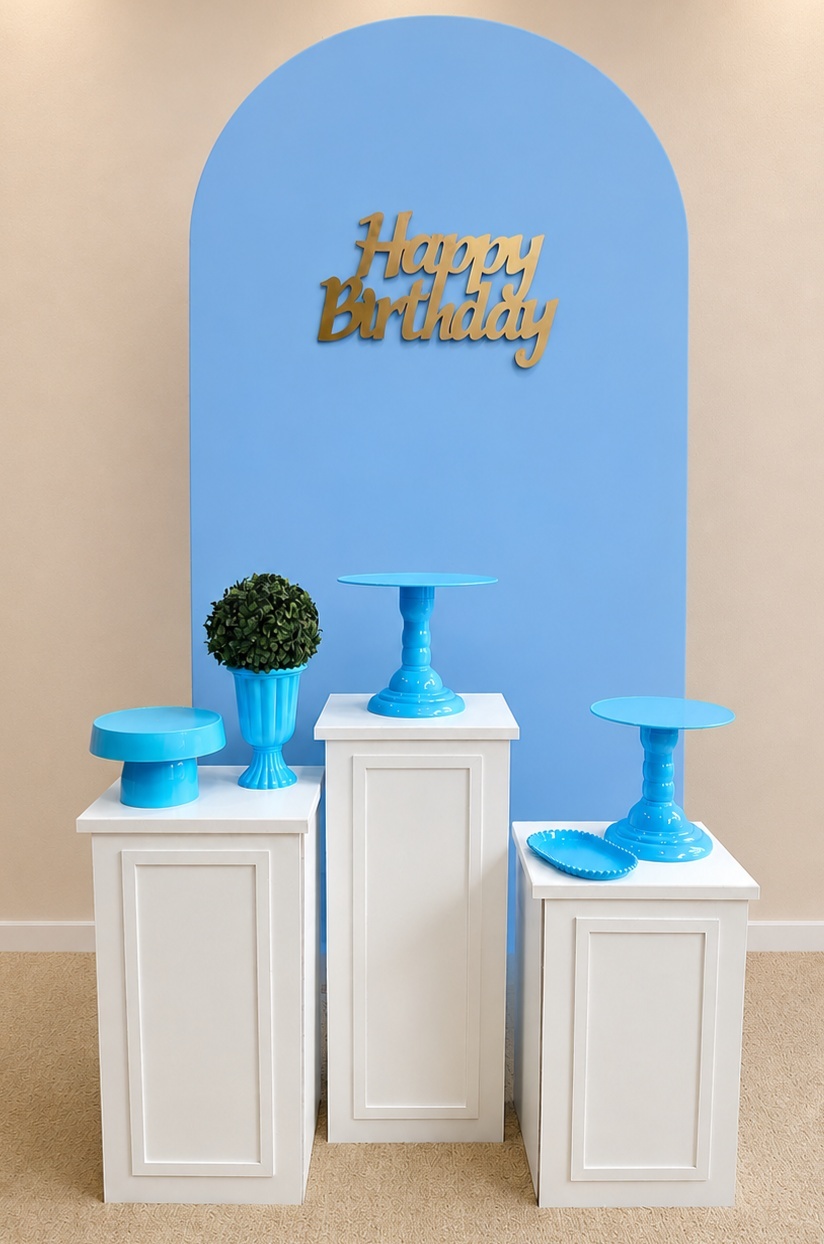 Kit Padrão Romano Com Mesinhas - VIVAZ DECORAÇÕES - PEGUE E MONTE
