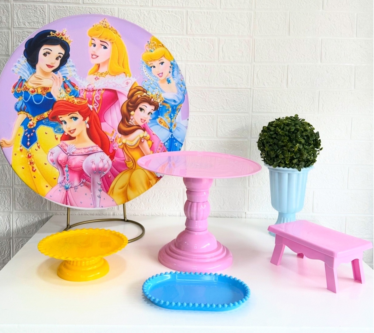 Mini Kit Princesas 1 - VIVAZ DECORAÇÕES - PEGUE E MONTE
