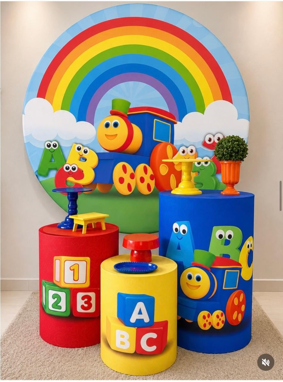 Kit Padrão Abc - VIVAZ DECORAÇÕES - PEGUE E MONTE