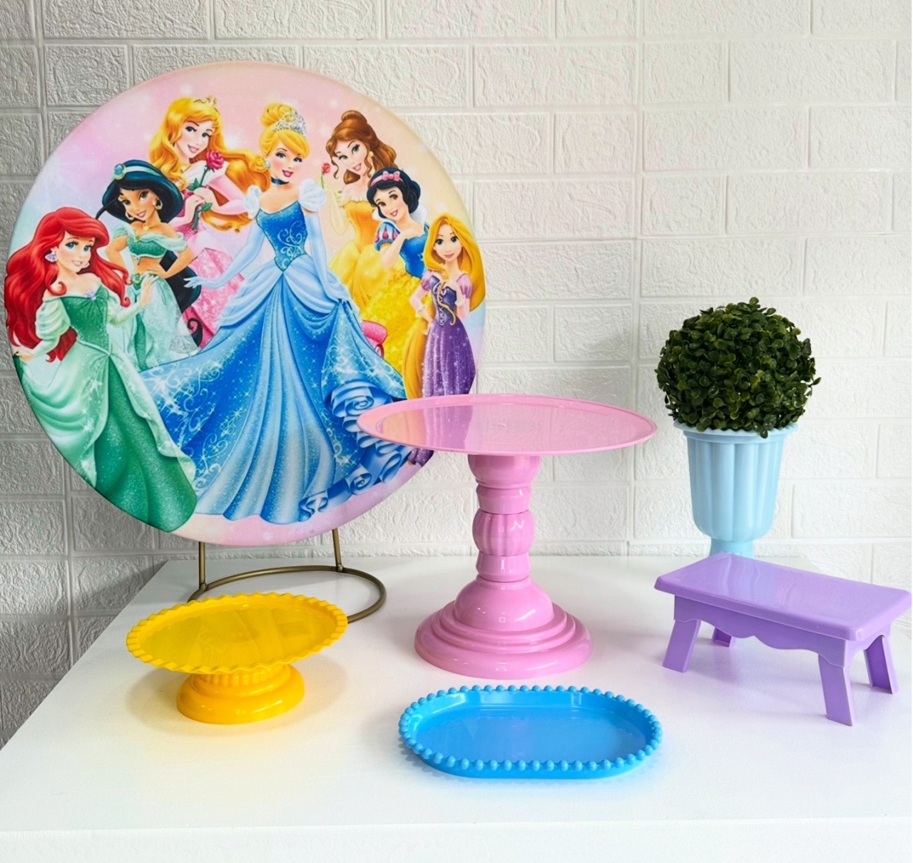 Mini Kit Princesas - VIVAZ DECORAÇÕES - PEGUE E MONTE