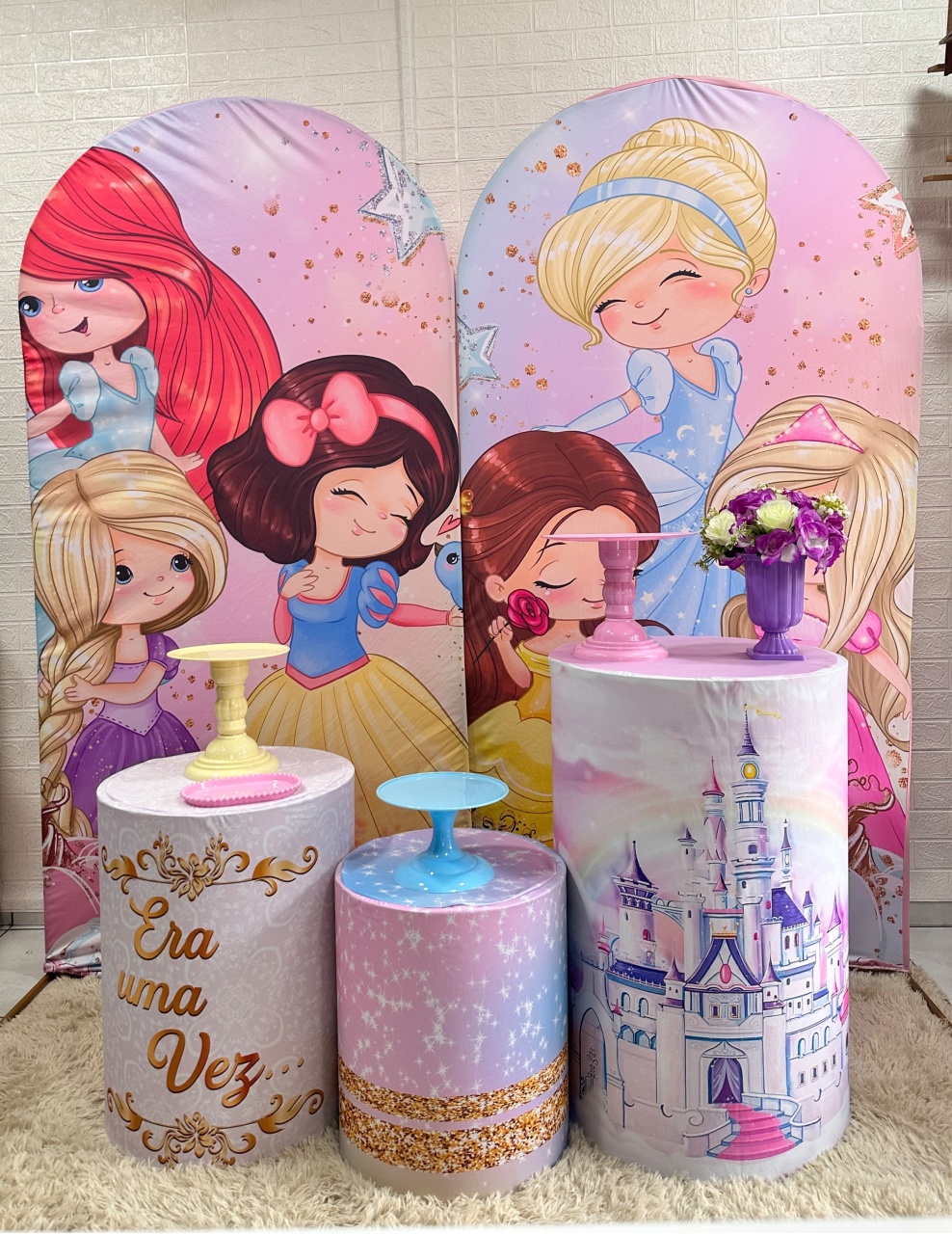 Kit Princesas Cut - VIVAZ DECORAÇÕES - PEGUE E MONTE