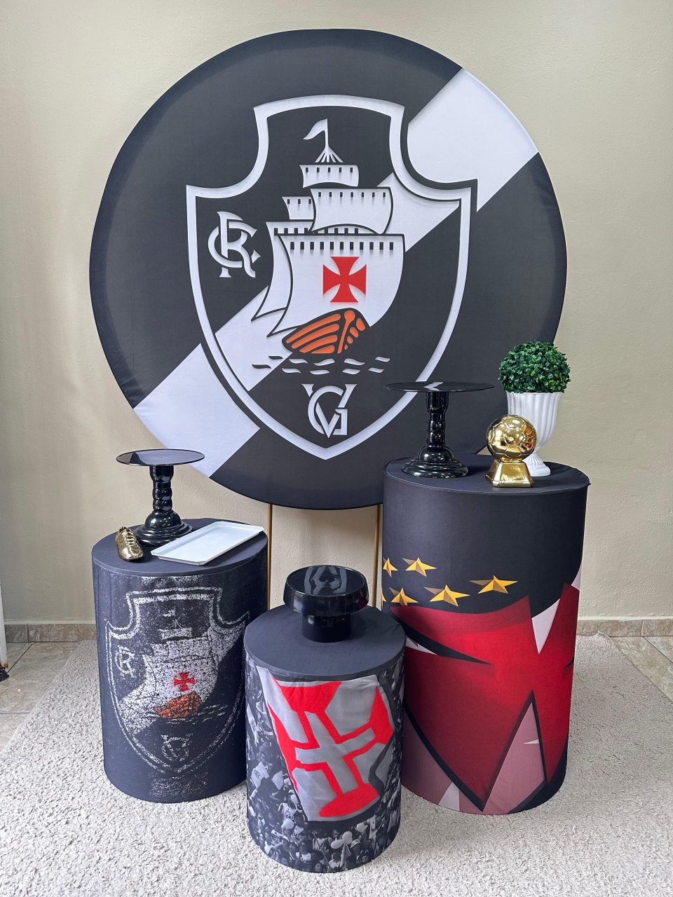 Kit Padrão Vasco - VIVAZ DECORAÇÕES - PEGUE E MONTE