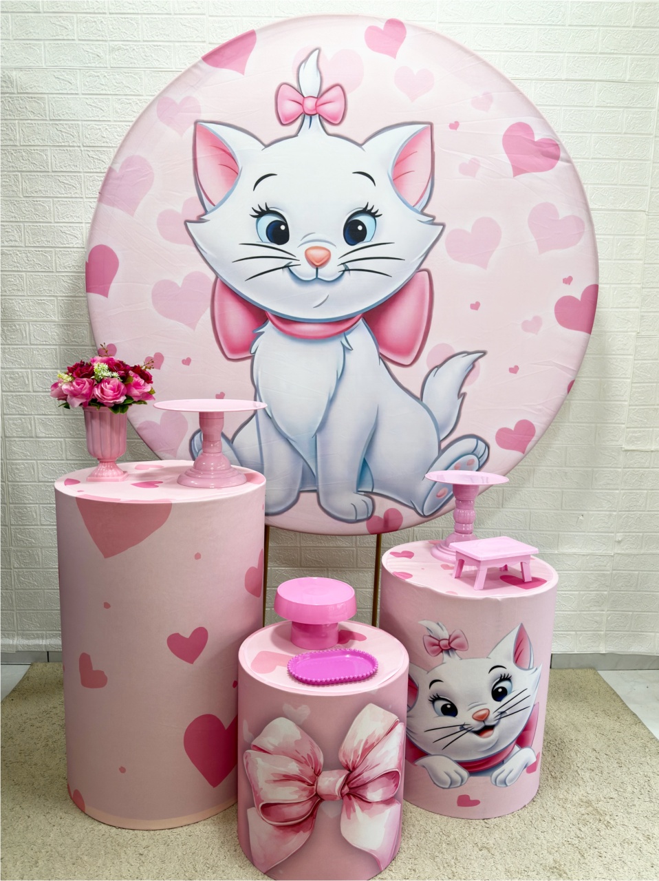 Kit Padrão Gatinha Marie - VIVAZ DECORAÇÕES - PEGUE E MONTE