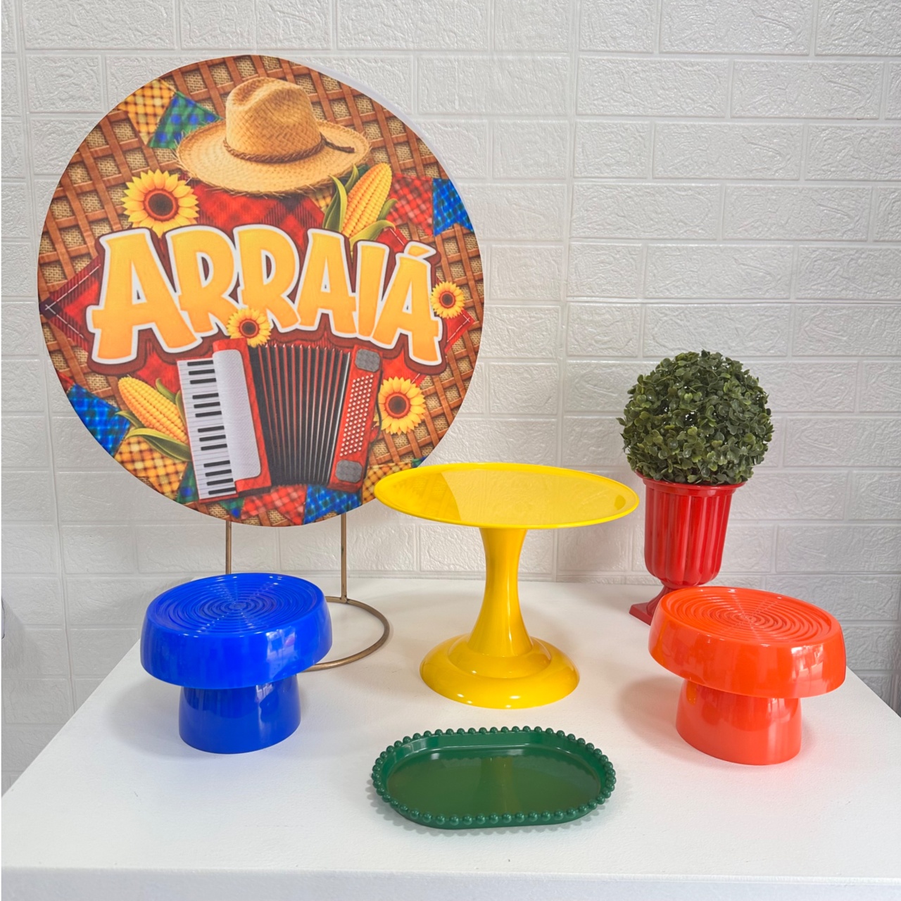 Mini Kit Arraiá.. - VIVAZ DECORAÇÕES - PEGUE E MONTE