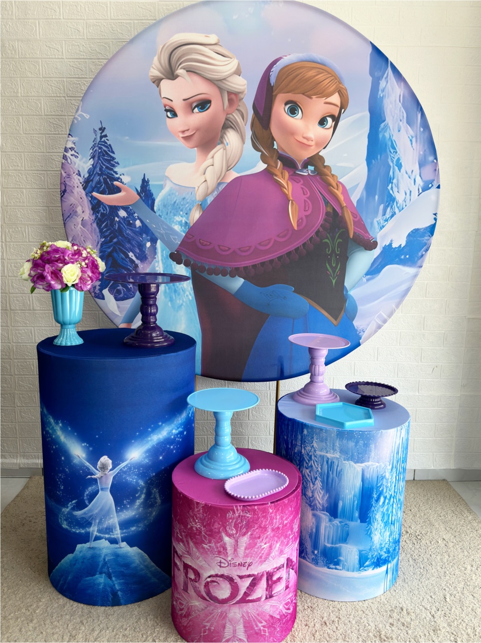 Kit Padrão Frozen - VIVAZ DECORAÇÕES - PEGUE E MONTE