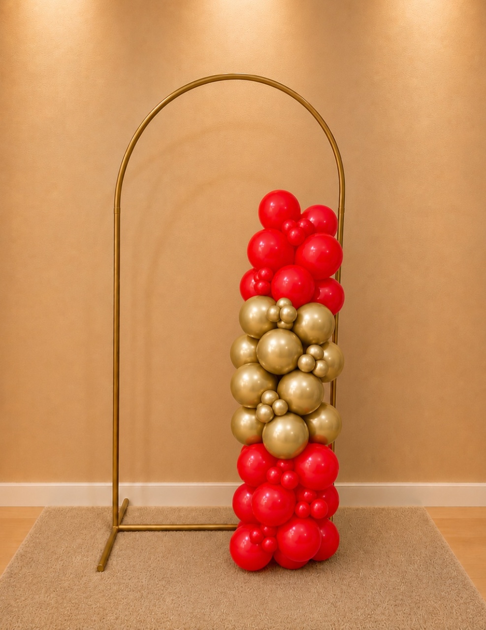 Arco de Balão Simples Com Metalizado (M) - VIVAZ DECORAÇÕES - PEGUE E MONTE