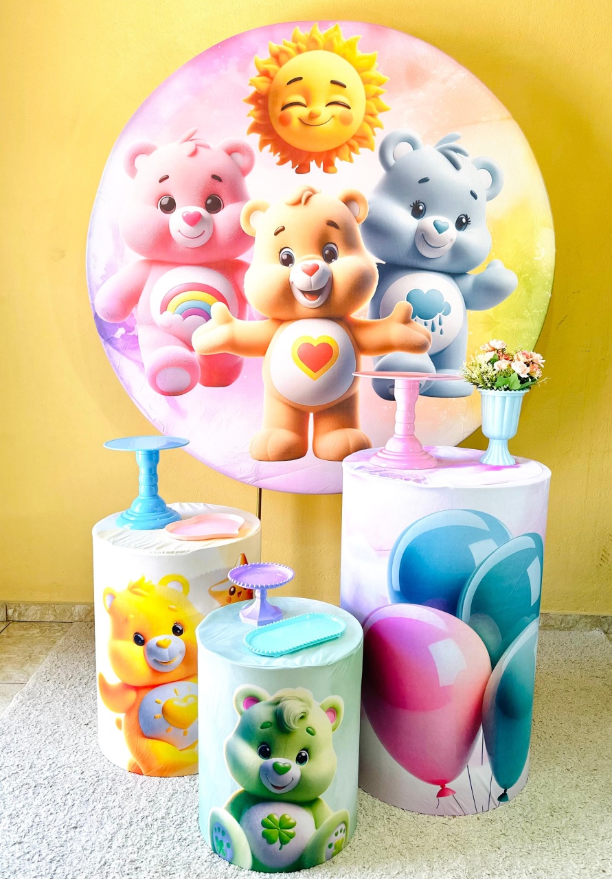 Kit Padrão Ursinhos Carinhosos - VIVAZ DECORAÇÕES - PEGUE E MONTE