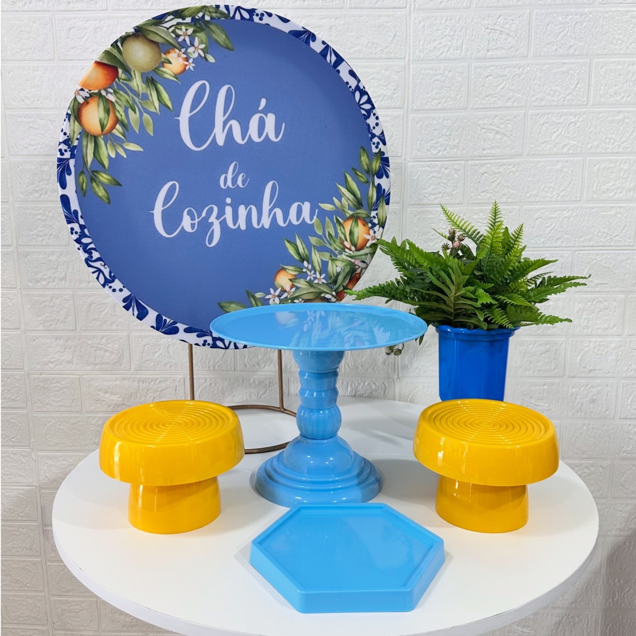 Mini Kit Chá de Cozinha - VIVAZ DECORAÇÕES - PEGUE E MONTE