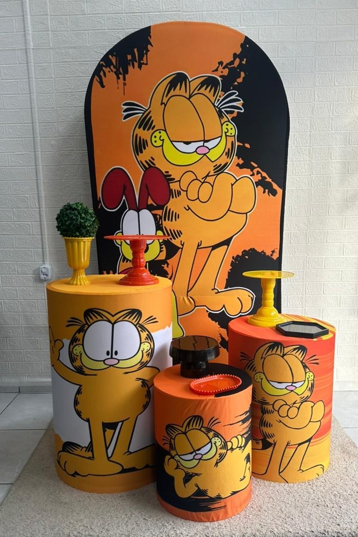 Kit Padrão Garfild - VIVAZ DECORAÇÕES - PEGUE E MONTE