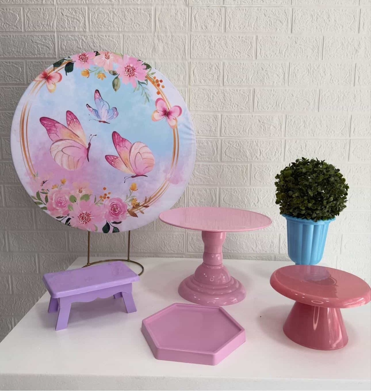 Mini Kit Borboletas - VIVAZ DECORAÇÕES - PEGUE E MONTE