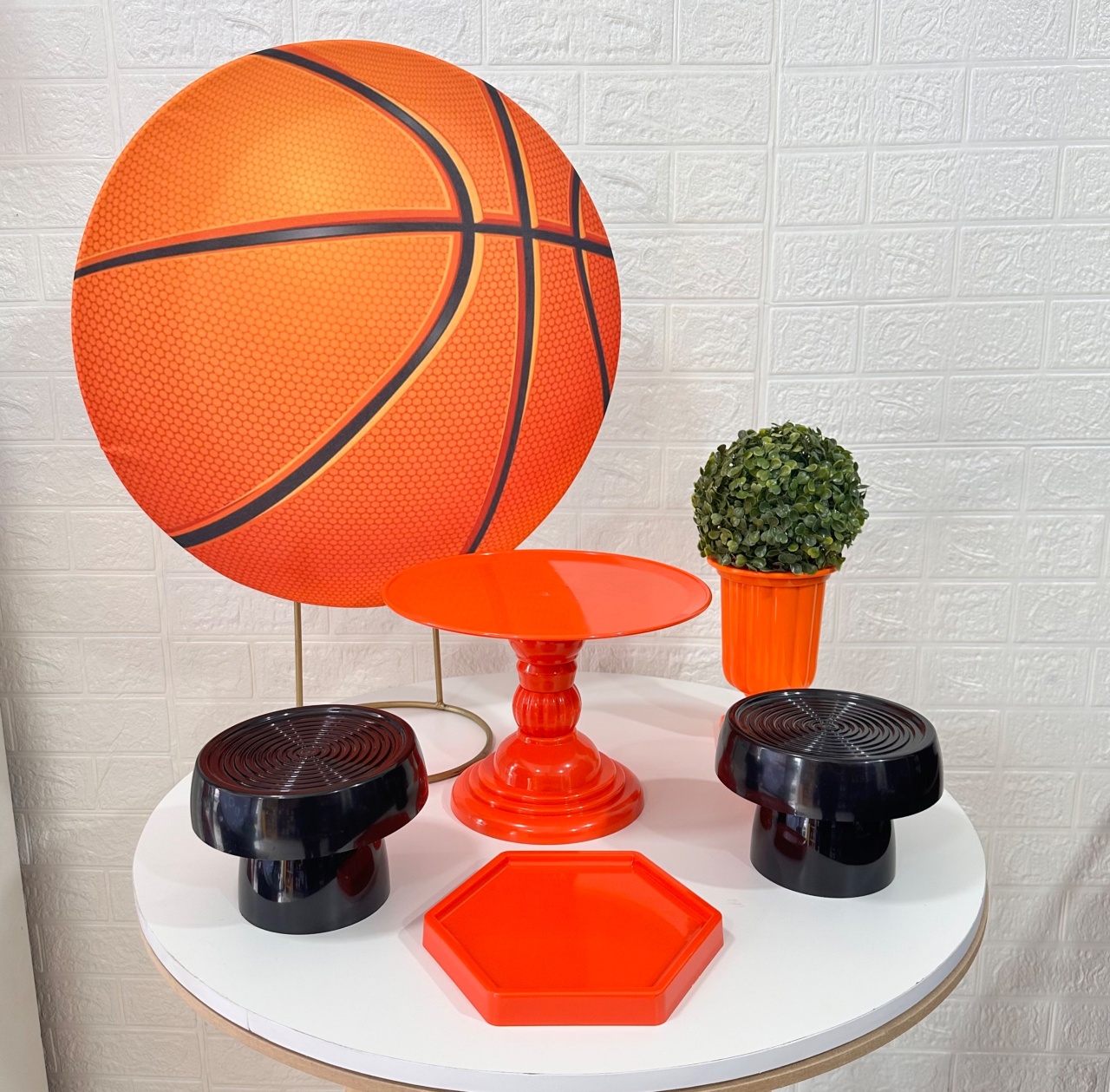 Mini Kit Basquete - VIVAZ DECORAÇÕES - PEGUE E MONTE