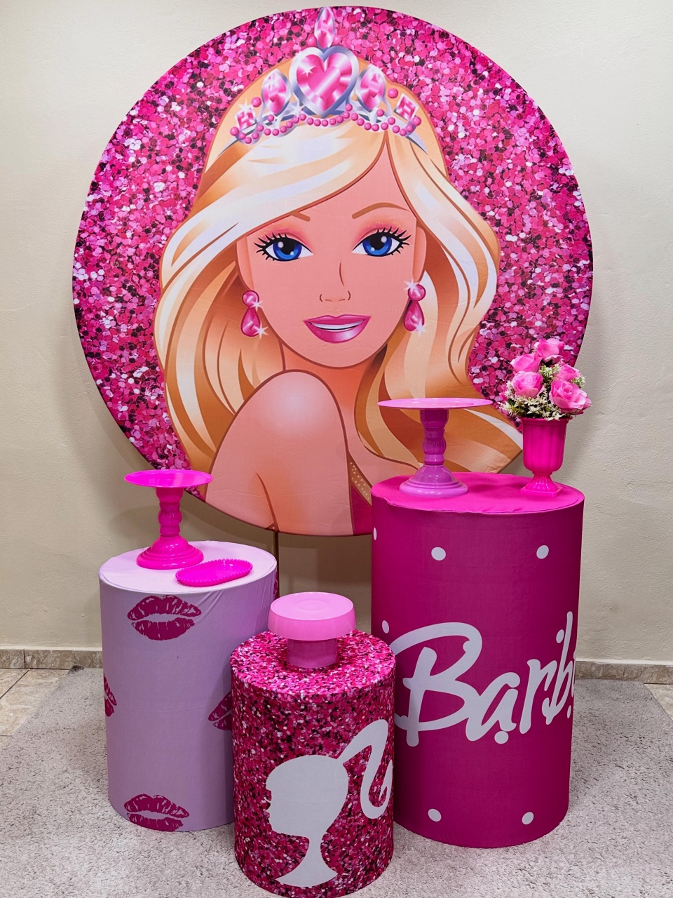 Kit Padrão Barbie - VIVAZ DECORAÇÕES - PEGUE E MONTE
