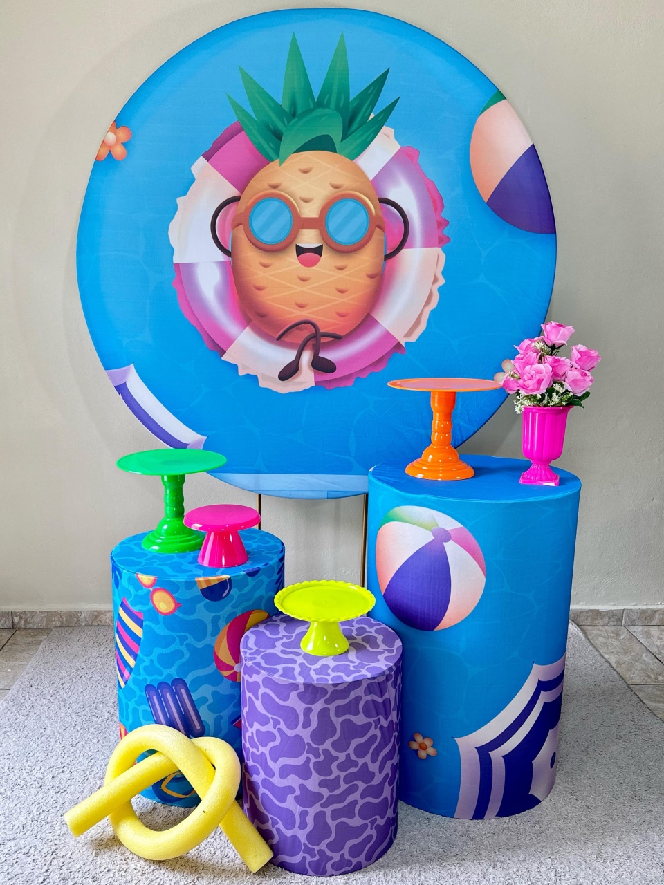 Kit Padrão Pool Party - VIVAZ DECORAÇÕES - PEGUE E MONTE