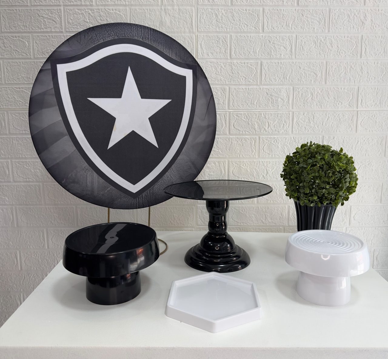 Mini Kit Botafogo - VIVAZ DECORAÇÕES - PEGUE E MONTE