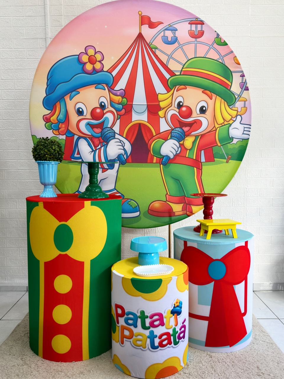 Kit Padrão Patati E Patata - VIVAZ DECORAÇÕES - PEGUE E MONTE