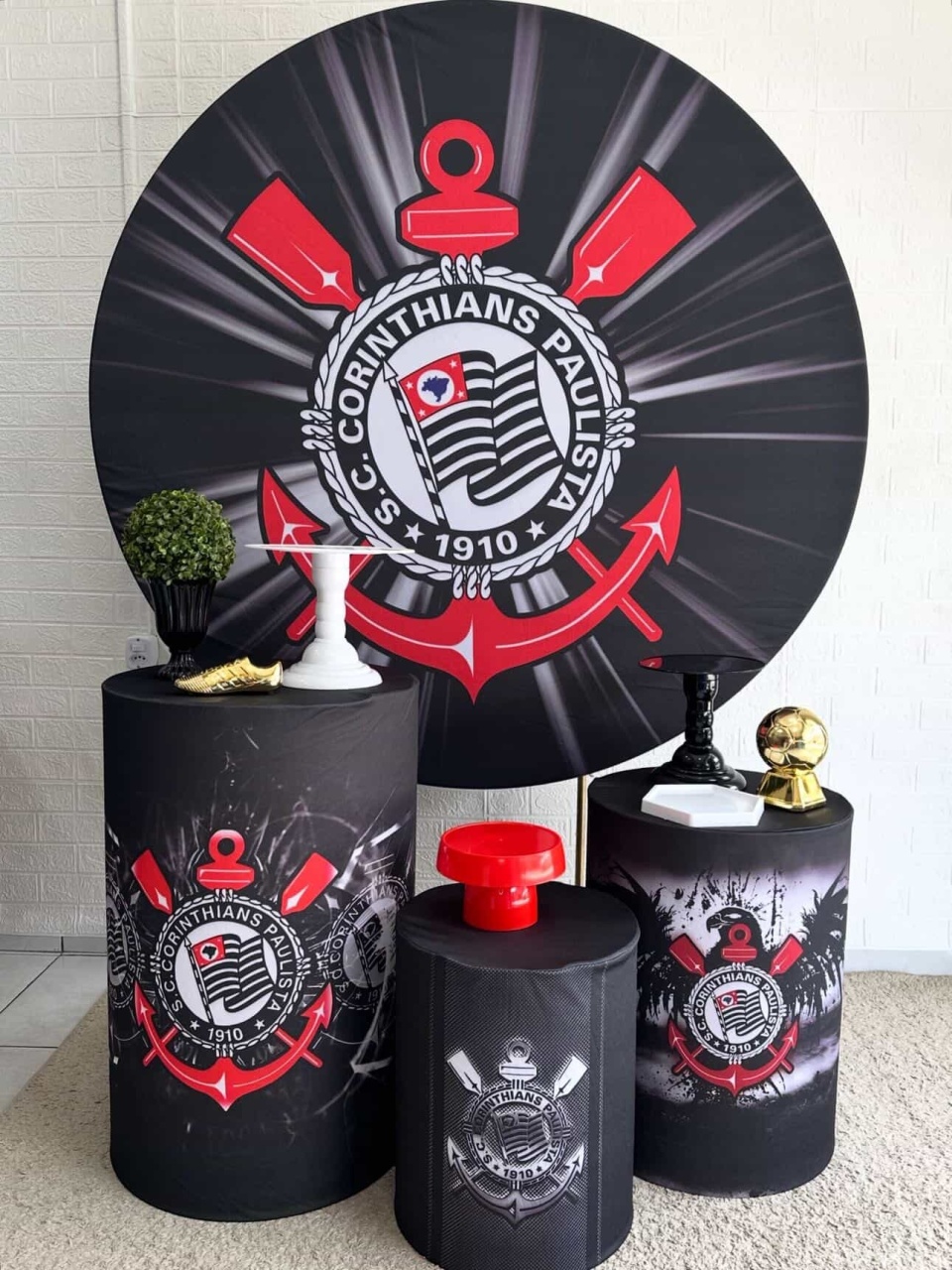 Kit Padrão Corinthians - VIVAZ DECORAÇÕES - PEGUE E MONTE