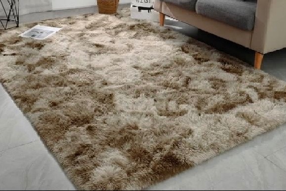 Tapete Rosa Bege 1,5X2  - VIVAZ DECORAÇÕES - PEGUE E MONTE