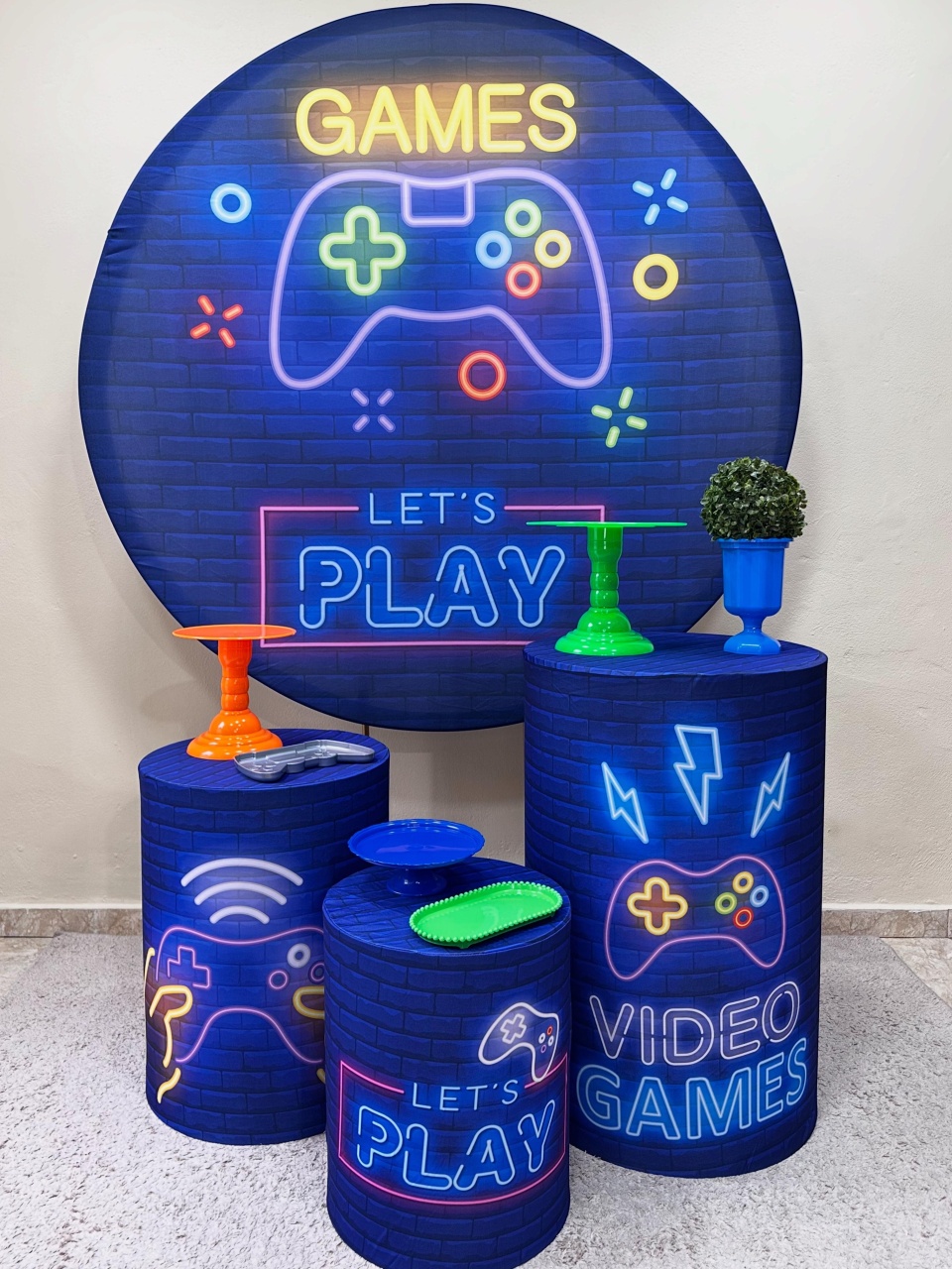 Kit Padrão Games - VIVAZ DECORAÇÕES - PEGUE E MONTE