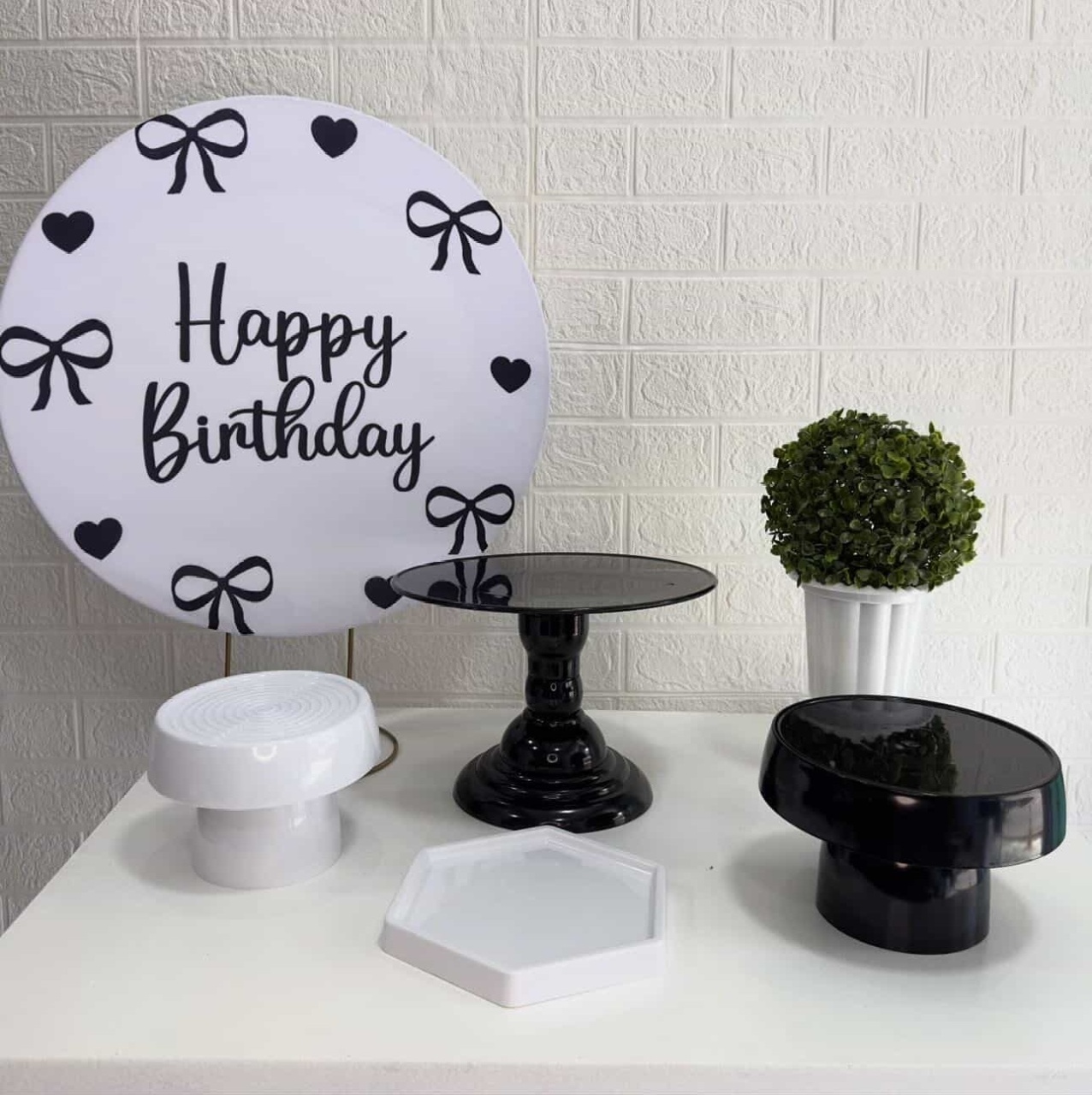 Mini Kit Laço Preto - VIVAZ DECORAÇÕES - PEGUE E MONTE