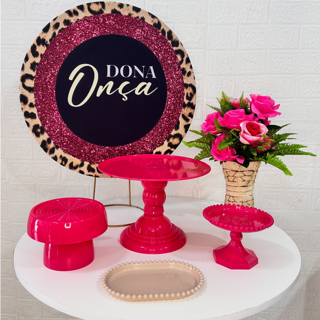 Mini Kit Dona Onça - VIVAZ DECORAÇÕES - PEGUE E MONTE