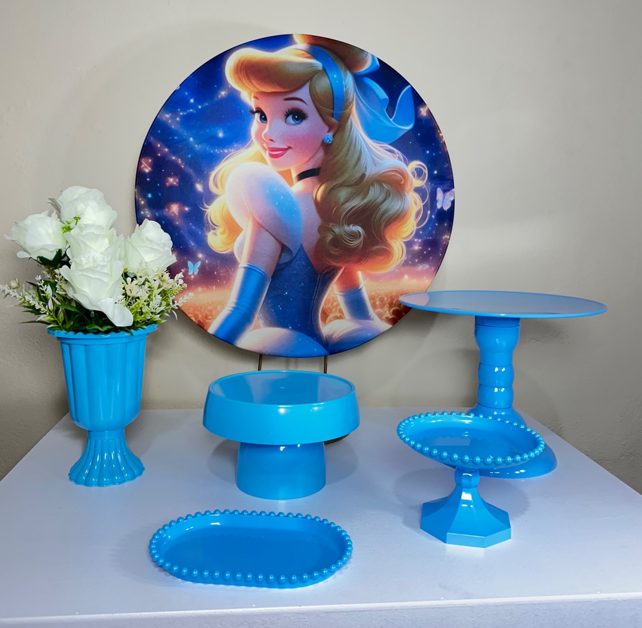 Mini Kit Cinderela - VIVAZ DECORAÇÕES - PEGUE E MONTE