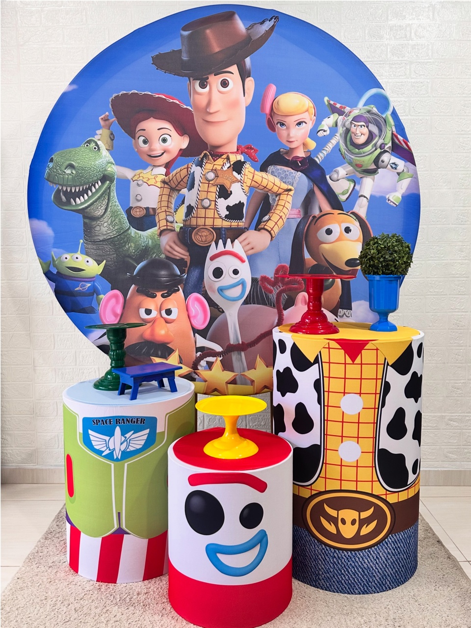 Kit Padrão Toy Story - VIVAZ DECORAÇÕES - PEGUE E MONTE