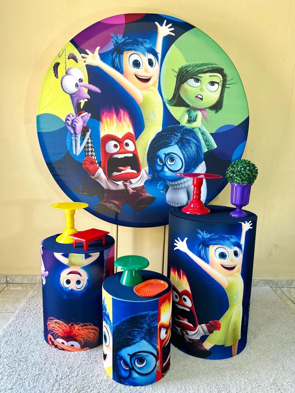 Kit Padrão Divertidamente - VIVAZ DECORAÇÕES - PEGUE E MONTE