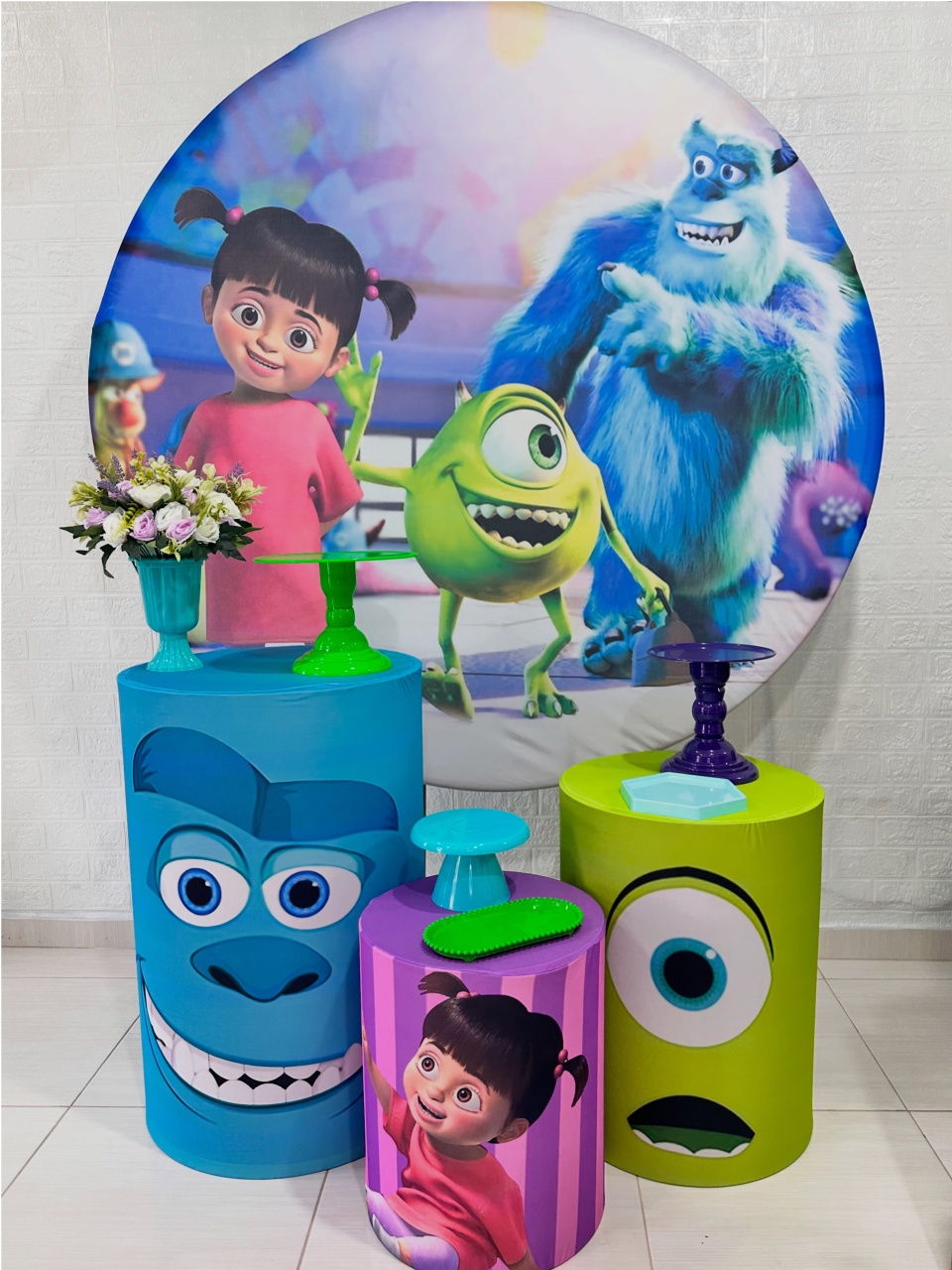 Kit Padrão Mostro S.a - VIVAZ DECORAÇÕES - PEGUE E MONTE