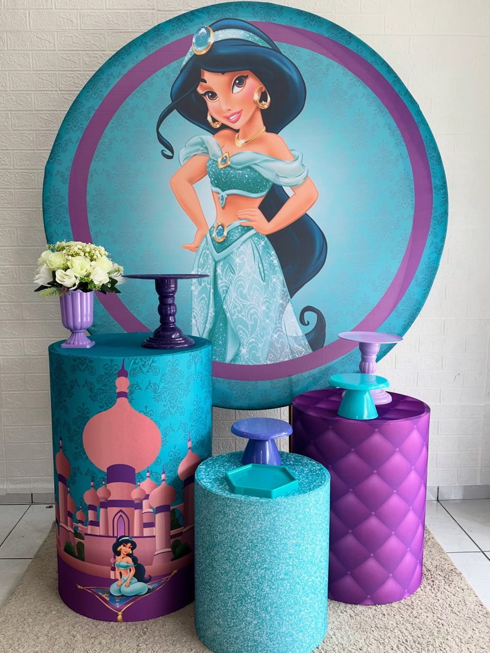 Kit Padrão Jasmine - VIVAZ DECORAÇÕES - PEGUE E MONTE