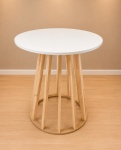 Mesa Cone ( Tampo Branco Ou Mdf) - imagem 1