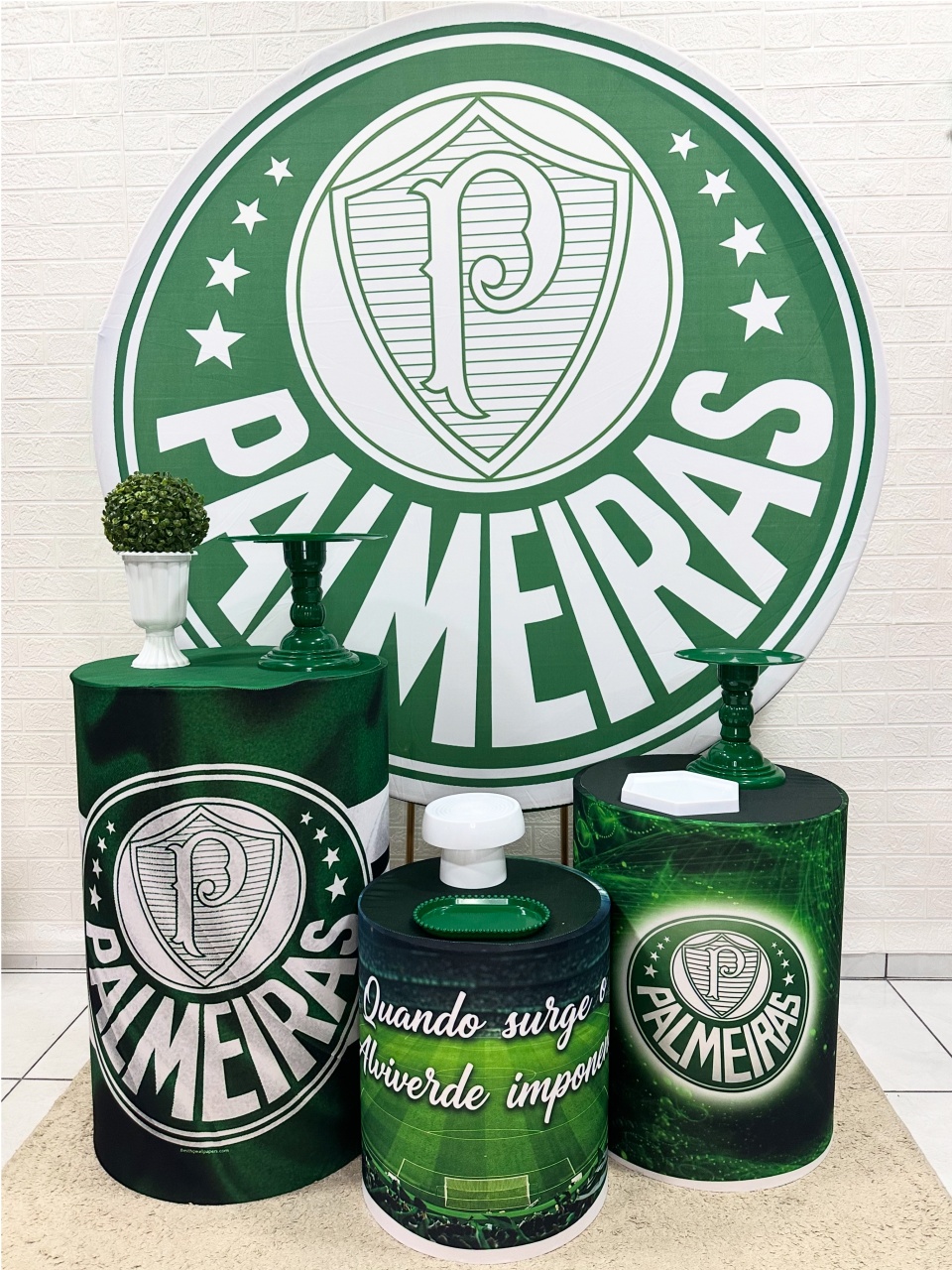 Kit Padrão Palmeiras - VIVAZ DECORAÇÕES - PEGUE E MONTE