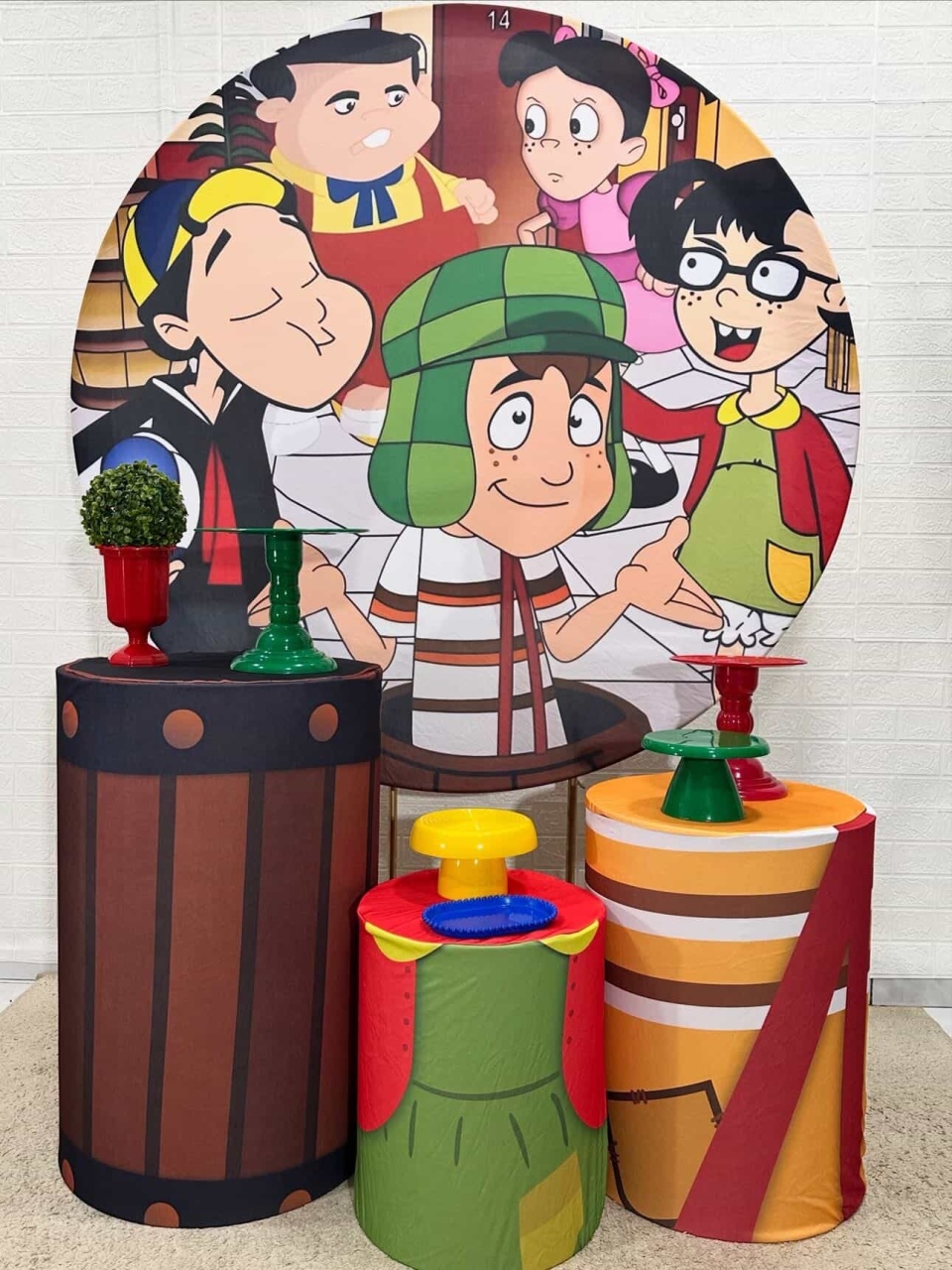 Kit Padrão Chaves - VIVAZ DECORAÇÕES - PEGUE E MONTE