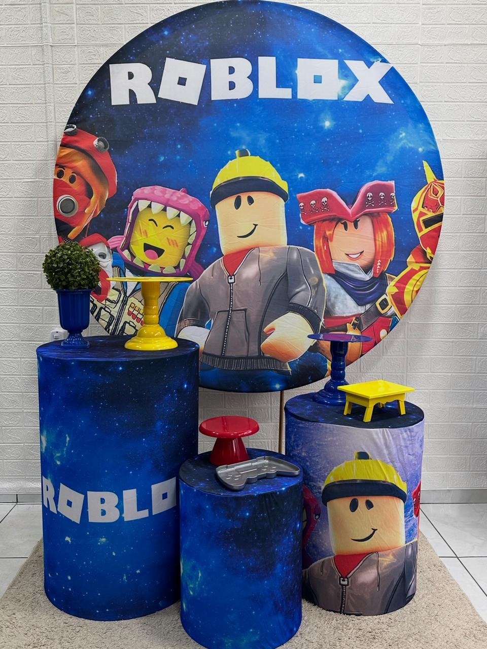 Kit Padrão Roblox - VIVAZ DECORAÇÕES - PEGUE E MONTE
