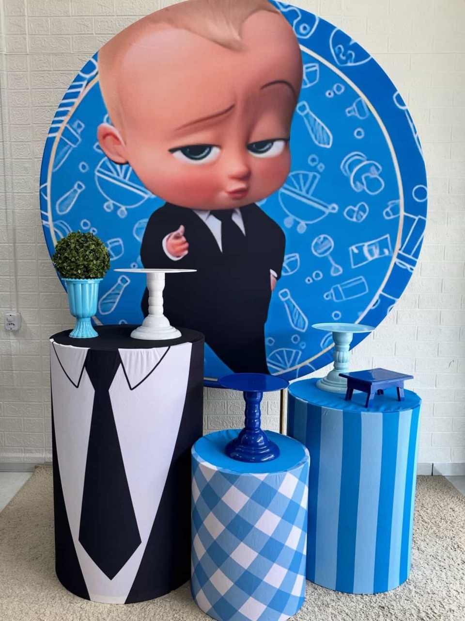 Kit Padrão Poderoso Chefinho - VIVAZ DECORAÇÕES - PEGUE E MONTE
