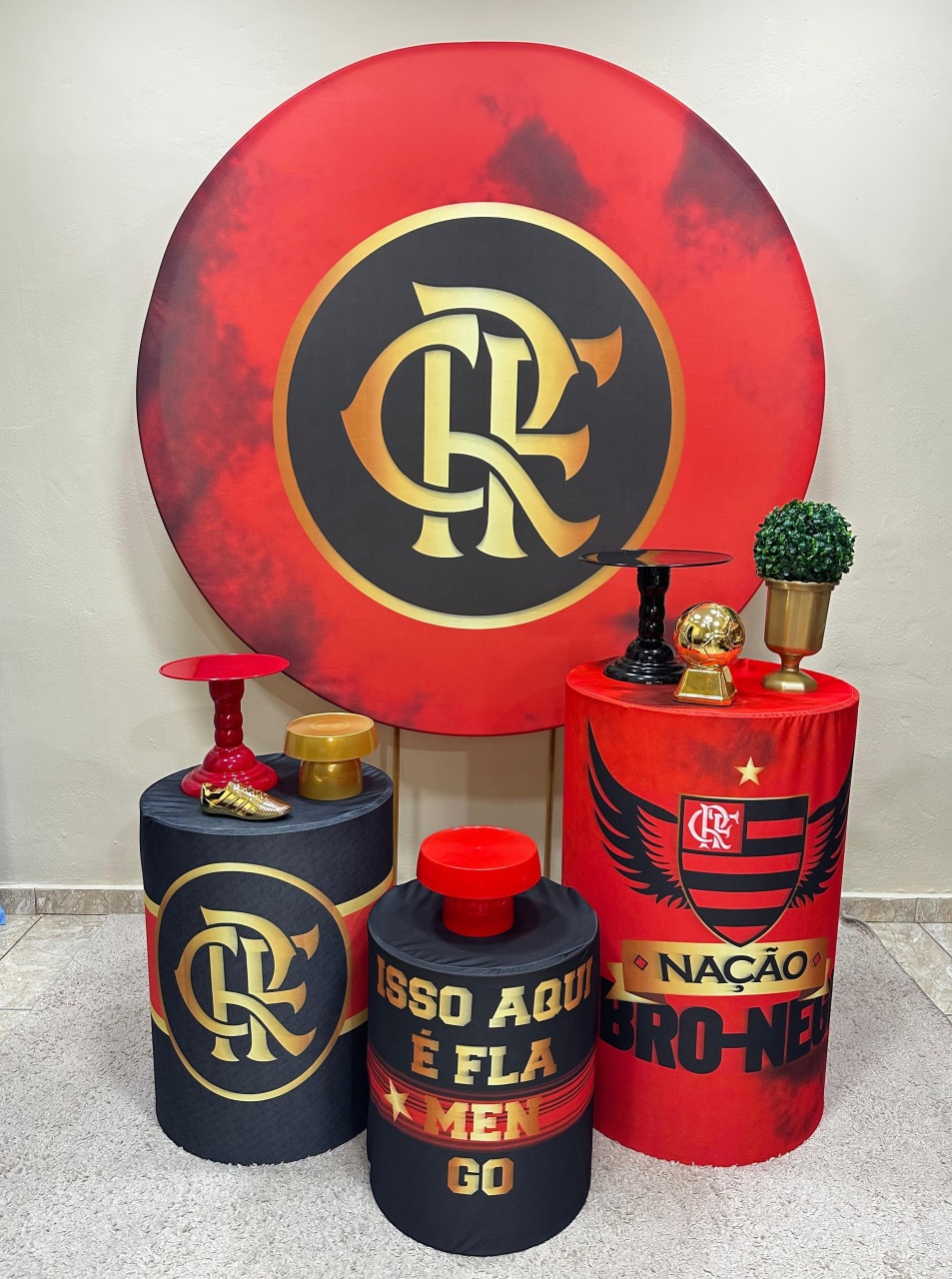 Kit Padrão Flamengo - VIVAZ DECORAÇÕES - PEGUE E MONTE