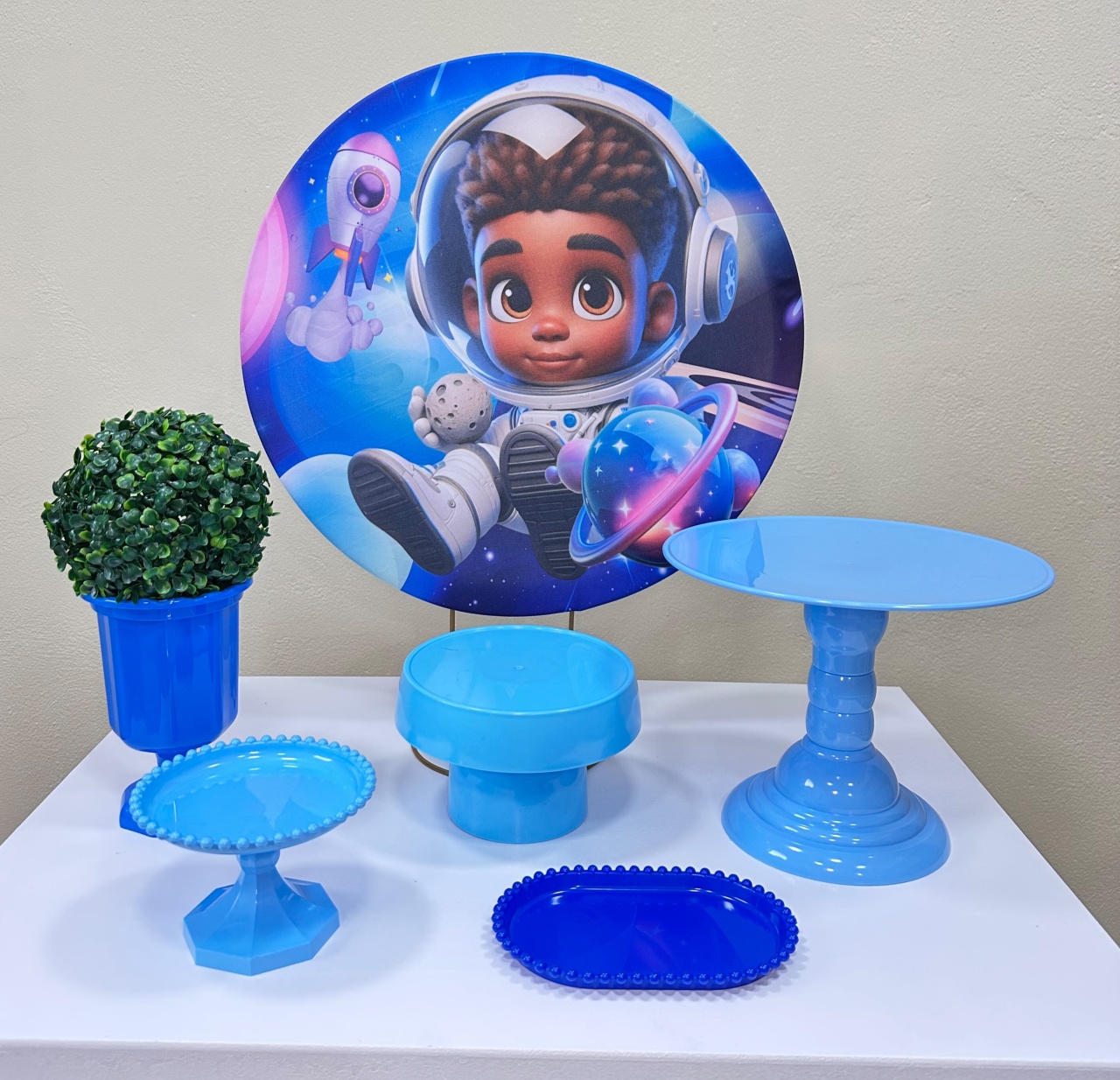 Mini Kit Astronauta - VIVAZ DECORAÇÕES - PEGUE E MONTE
