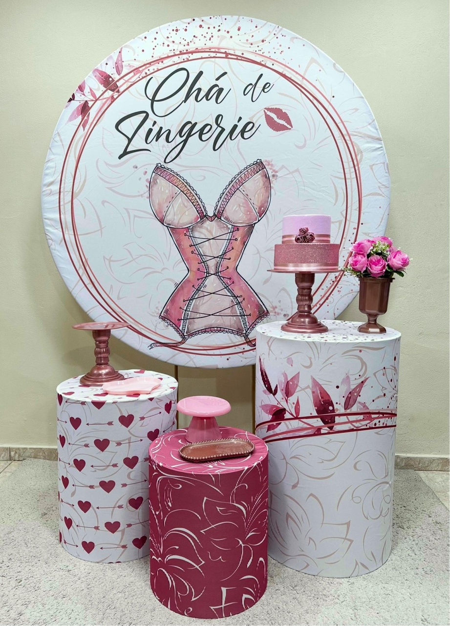 Kit Padrão Chá de Lingerie - VIVAZ DECORAÇÕES - PEGUE E MONTE