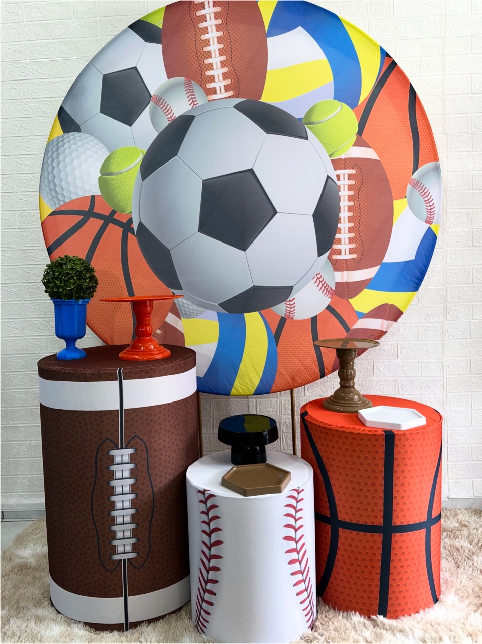 Kit Padrão Bolas - VIVAZ DECORAÇÕES - PEGUE E MONTE
