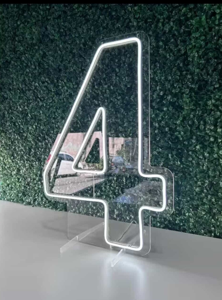 Led 50Cm (Nº 4)   - VIVAZ DECORAÇÕES - PEGUE E MONTE