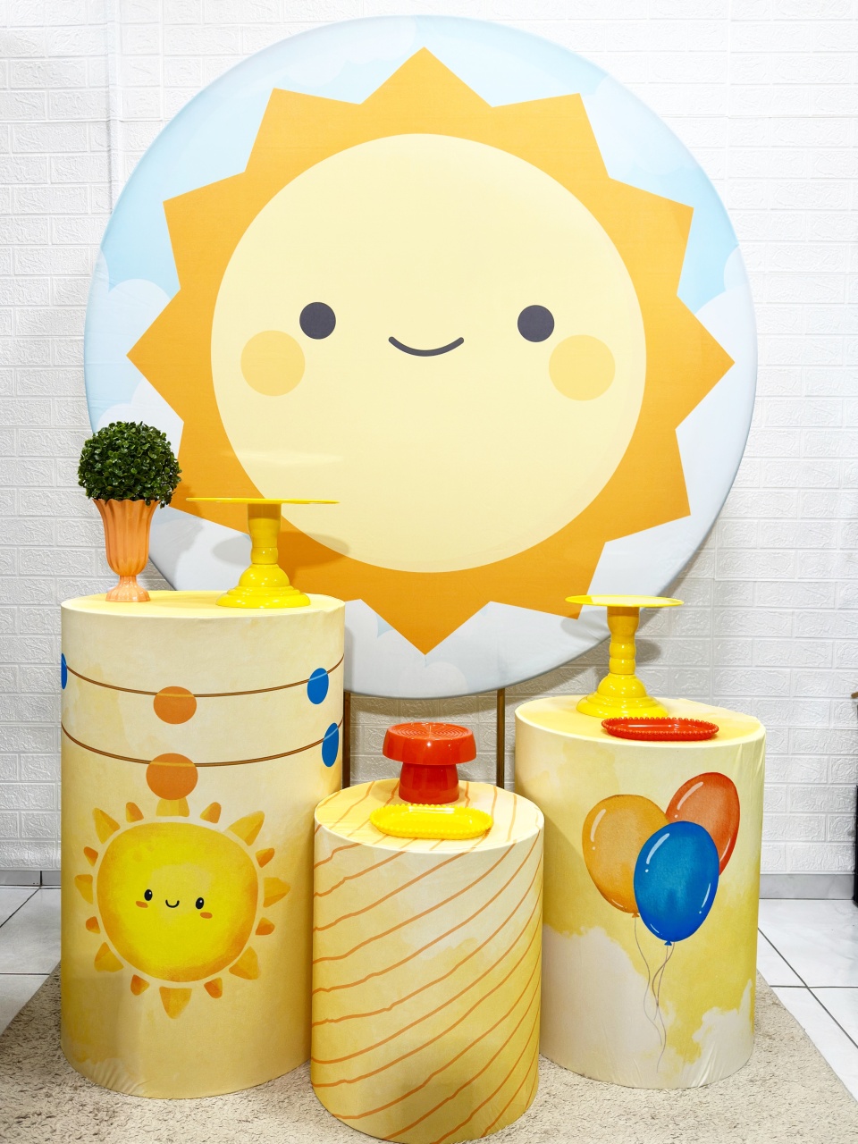 Kit Padrão Solzinho - VIVAZ DECORAÇÕES - PEGUE E MONTE