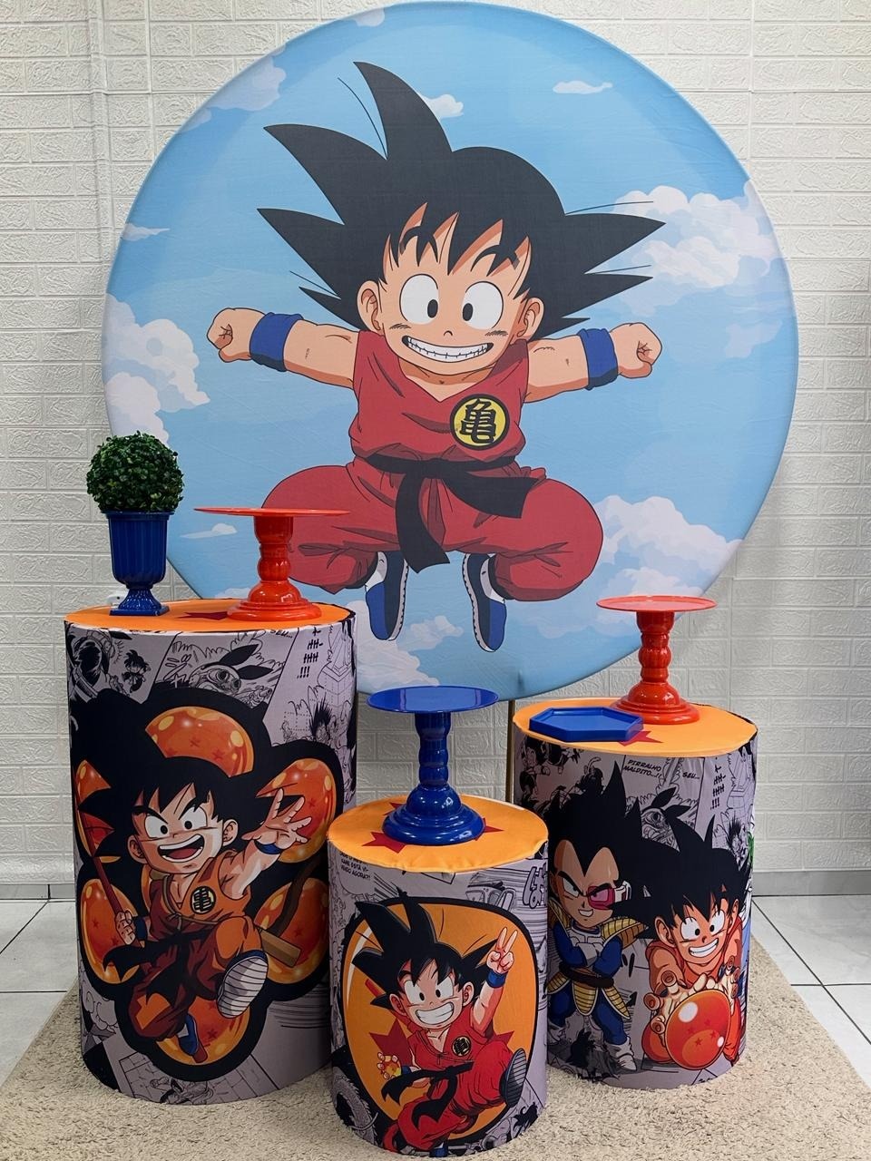 Kit Padrão Dragao Ball - VIVAZ DECORAÇÕES - PEGUE E MONTE