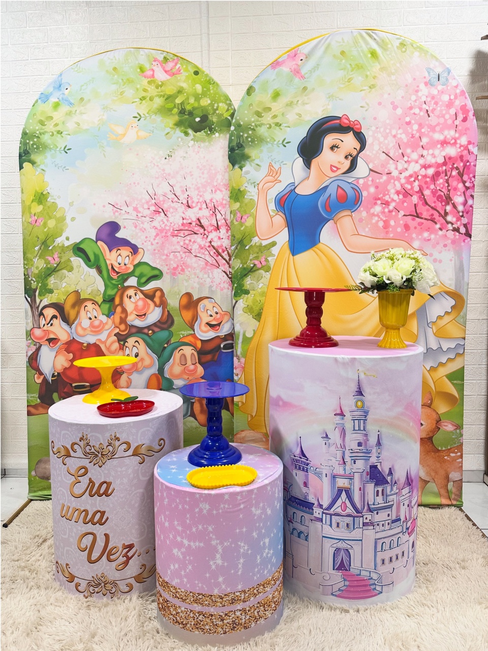 Kit Branca de Neve - VIVAZ DECORAÇÕES - PEGUE E MONTE