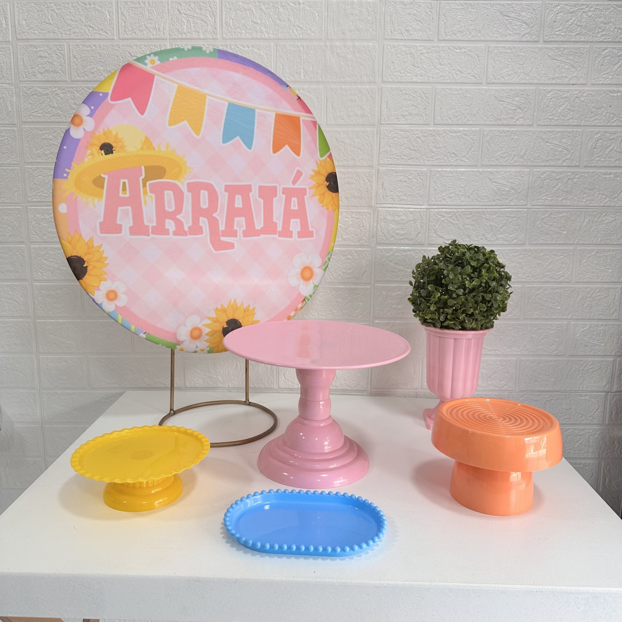 Mini Kit Arraial - VIVAZ DECORAÇÕES - PEGUE E MONTE