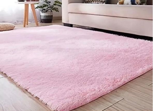 Tapete Rosa Bebe 1X1,50 - VIVAZ DECORAÇÕES - PEGUE E MONTE