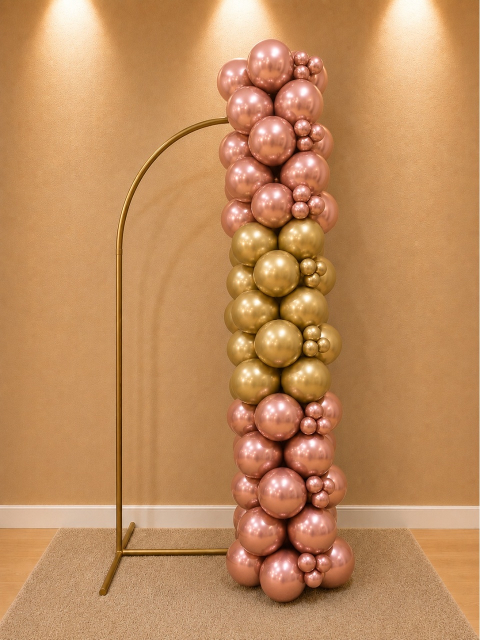 Arco de Balão Metalizado (G) - VIVAZ DECORAÇÕES - PEGUE E MONTE